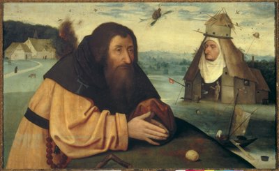 Fristelsen til Saint Anthony av Hieronymus Bosch