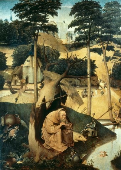 Fristelsen til Saint Anthony av Hieronymus Bosch