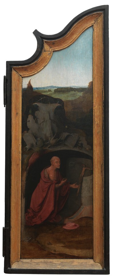 Høyre panel av Triptych of Job, ca. 1500-24 (olje på panel) av Hieronymus Bosch