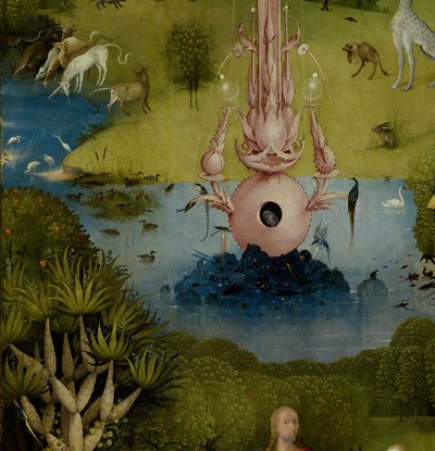 The Garden of Earthly Delights, 1490-1500 av Hieronymus Bosch