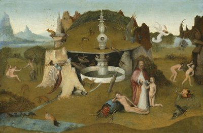 Paradisets hage, 1510-20 av Hieronymus Bosch
