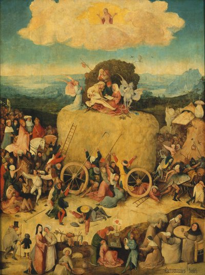 Haywain Triptych Central panel, ca. 1516 av Hieronymus Bosch