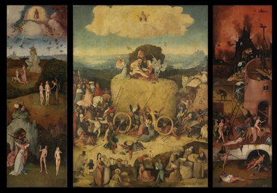 Haywain Triptych, ca. 1516 av Hieronymus Bosch