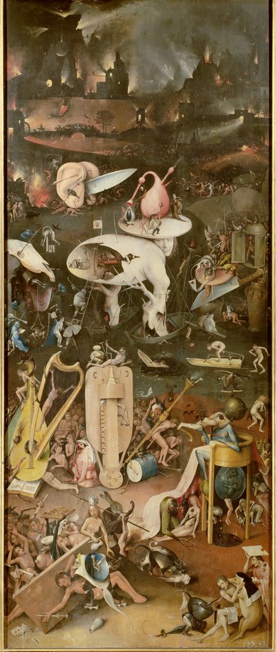 The Hell (høyre panel av The Garden of Earthly Delights) av Hieronymus Bosch