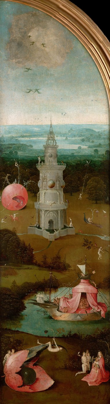 The Last Judgment Triptych, venstre panel, ca 1490-1510. av Hieronymus Bosch