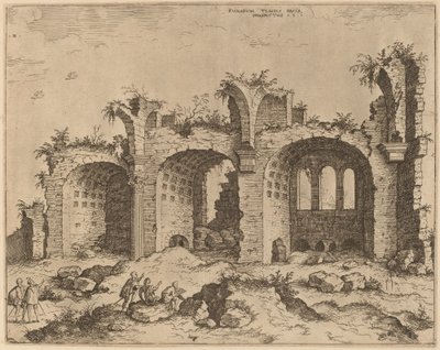 Basilikaen av Konstantin av Hieronymus Cock