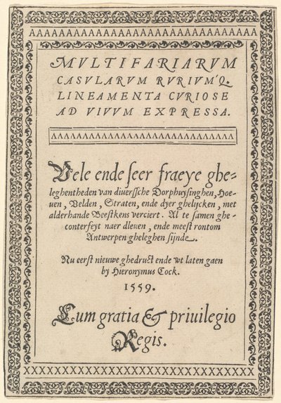  av Hieronymus Cock