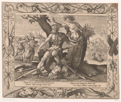 Kolerisk Fire temperamenter (serietittel) av Hieronymus Lederer
