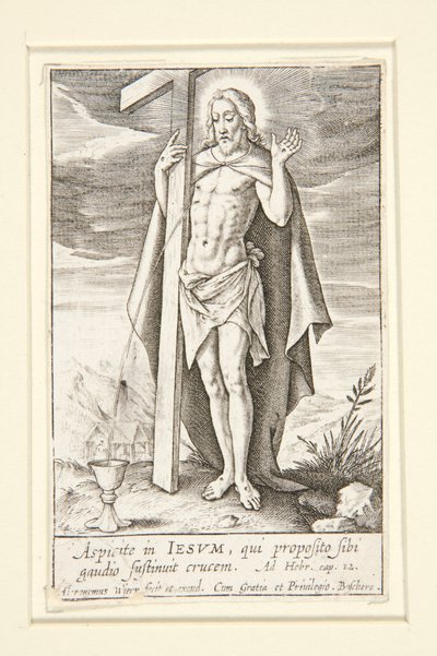 Kristus som frelser av Hieronymus Wierix