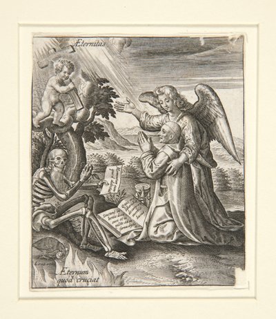 Skytsengel av Hieronymus Wierix