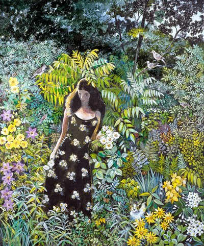 Jasmine og venn, 1996 av Hilary Jones