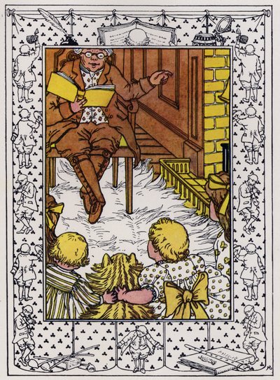 Fetter Peter (farge litho) av Hilda Broughton