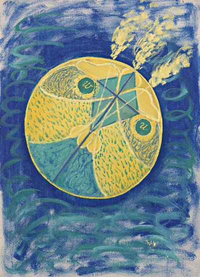 Gruppe I, nr. 7. Urkaos, 1906-1907. av Hilma af Klint