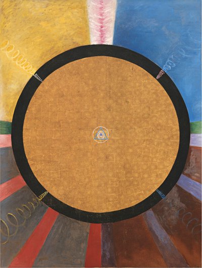Gruppe X, nr. 3, altertavle (olje på lerret) av Hilma af Klint