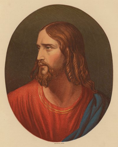 Kopf von Christus von Hippolyte (1797-1856) (after) Delaroche