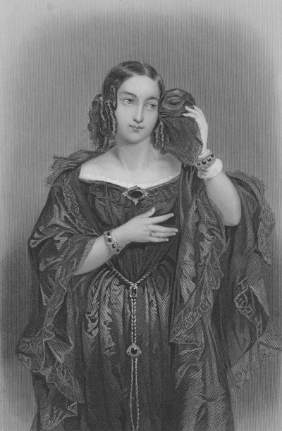 Sontag, Anna (gravering) av Hippolyte Delaroche