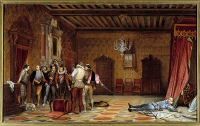 Ermordung des Herzogs von Guise (Heinrich I. von Lothringen, genannt der Narbe) von Paul Delaroche