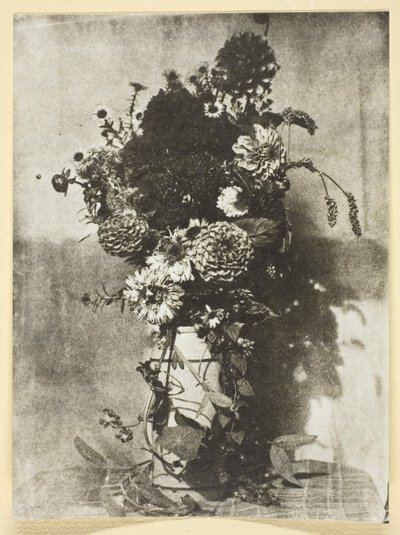 Blomsterbukett av Hippolyte Bayard