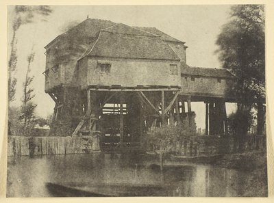 Møllen i Saint-Ouen av Hippolyte Bayard