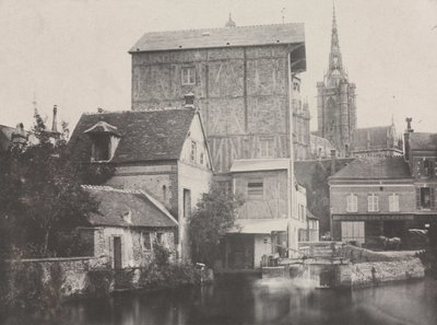 Utsikt over Evreux av Hippolyte Bayard