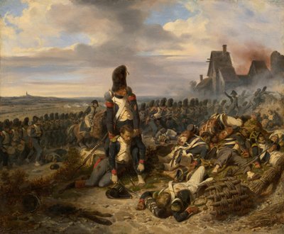 Kampscene, ca. 1825. av Hippolyte Bellange