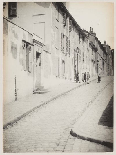 En gate i Montmartre, Paris, ca. 1890 (bilde) av Hippolyte Blancard