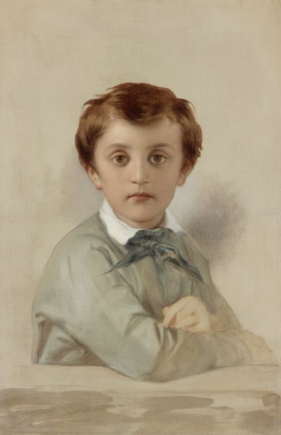 Portrett av Philippe-Grégoire Delaroche, kunstnerens yngre sønn, 1851 av Hippolyte Delaroche