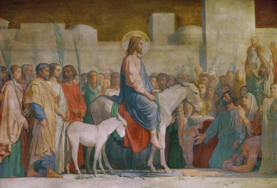 Kristi inntog i Jerusalem … av Hippolyte Flandrin