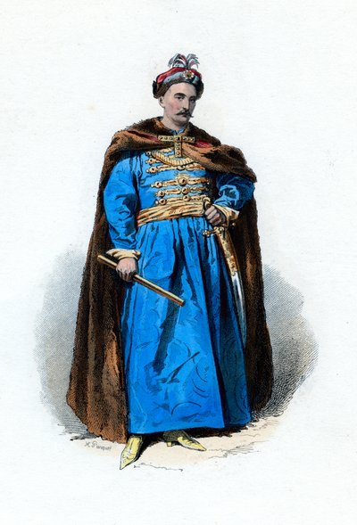 John III Sobieski, konge av Polen og storhertug av Litauen, 1800-tallet. av Hippolyte Louis Emile Pauquet