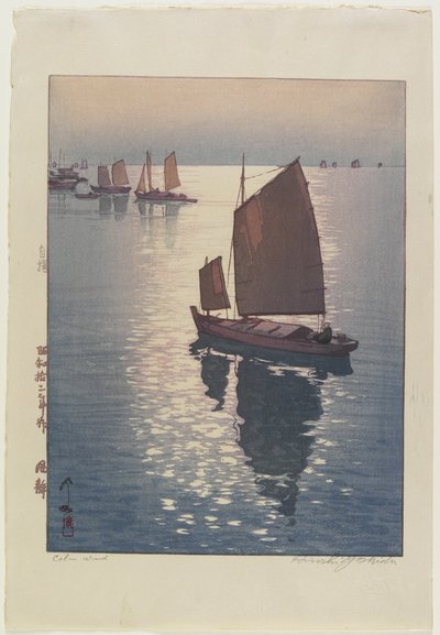 Stille vind av Hiroshi Yoshida