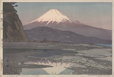 Mt.Fuji fra Okitsu av Hiroshi Yoshida