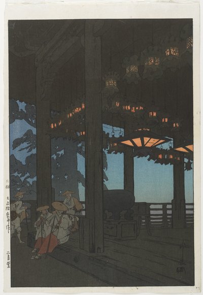 Den andre månedens hall av Hiroshi Yoshida