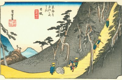 Nissaka av Hiroshige