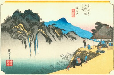 Under skråningen av Hiroshige