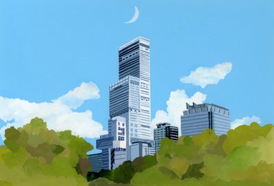 Osaka Abeno Harukasu, 2016 av Hiroyuki Izutsu