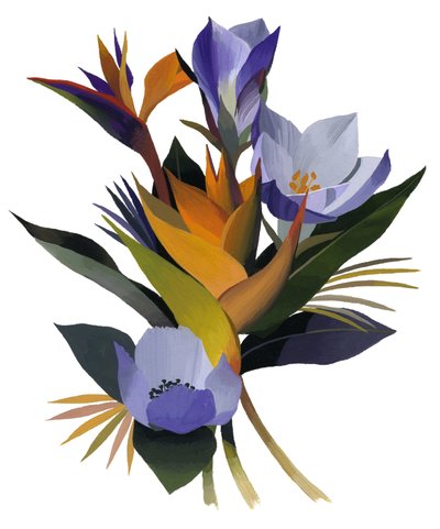 Skarpe blomster. av Hiroyuki Izutsu