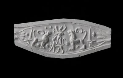 Hettittisk ringavtrykk (gips) av Hittite