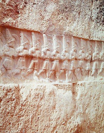 Prosesjon av de væpnede gudene av Hittite