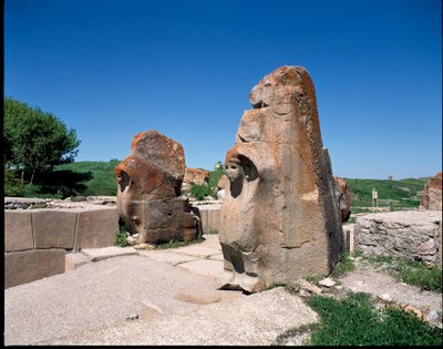 Utsikt over Sfinxens port av Hittite Hittite