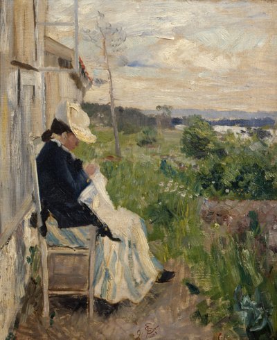 I sola av Hjalmer Eilif Emanuel Peterssen