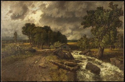 The Old Mill, 1886 av Homer Watson