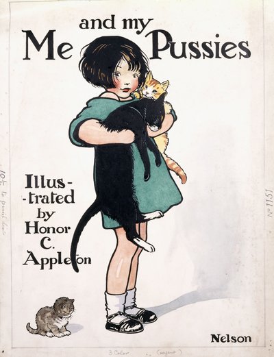Et forsidedesign for Me and my Pussies av Honor Charlotte Appleton