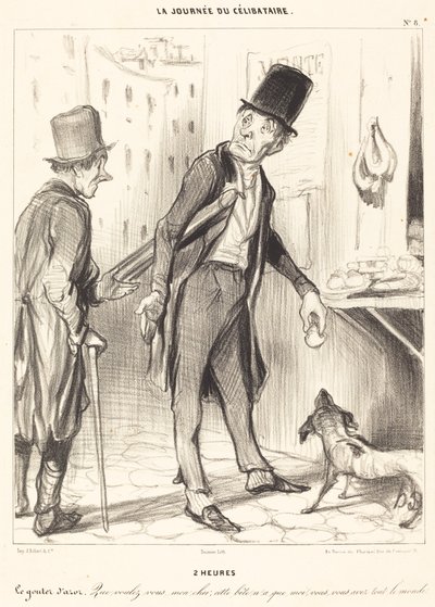 2 timer av Honoré Daumier