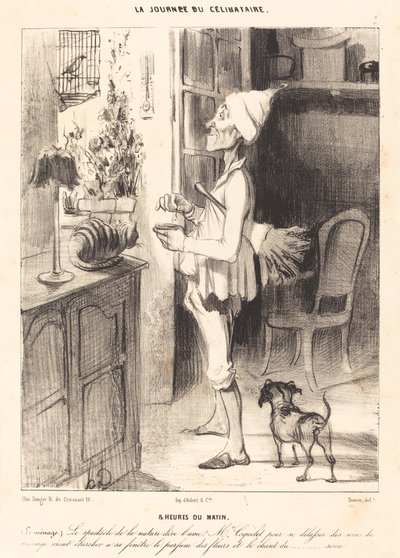 8 om morgenen av Honoré Daumier
