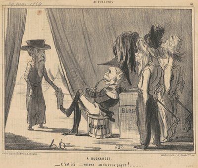 En Bucuresti av Honoré Daumier