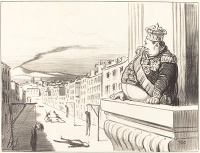 I Napoli - The best of kings... (2. plate) av Honoré Daumier