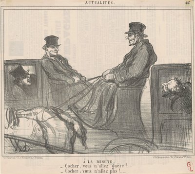 A til minutter av Honoré Daumier