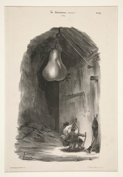 Ah! Hans! av Honoré Daumier