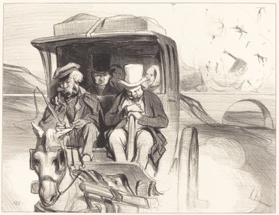 Kom igjen da... hva i helvete tikk... av Honoré Daumier