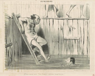 La oss gå pappa smake... av Honoré Daumier